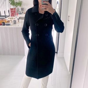 Knit Pure Wool Coat Luisa Spagnoli  size S